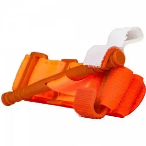 Orange Combat application tourniquet (CAT) by North American Rescue