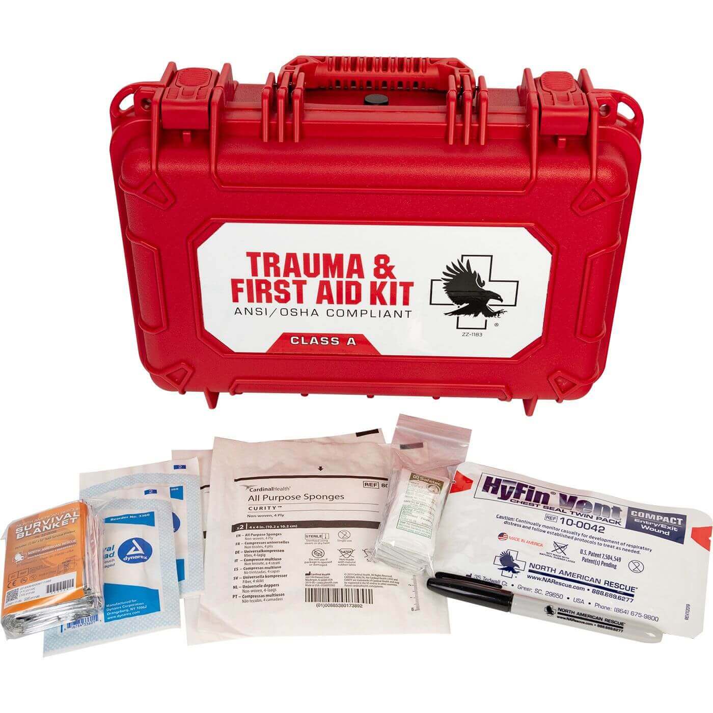 Trauma and First Aid Kit Hard Case Class A – Life Safety Store