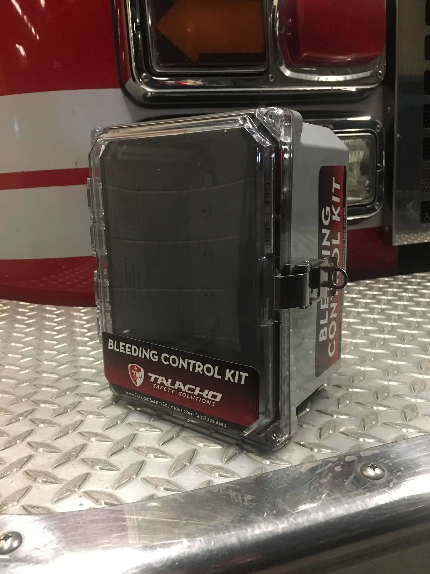 Bleeding Control, an enclosure for bleeding control equipment