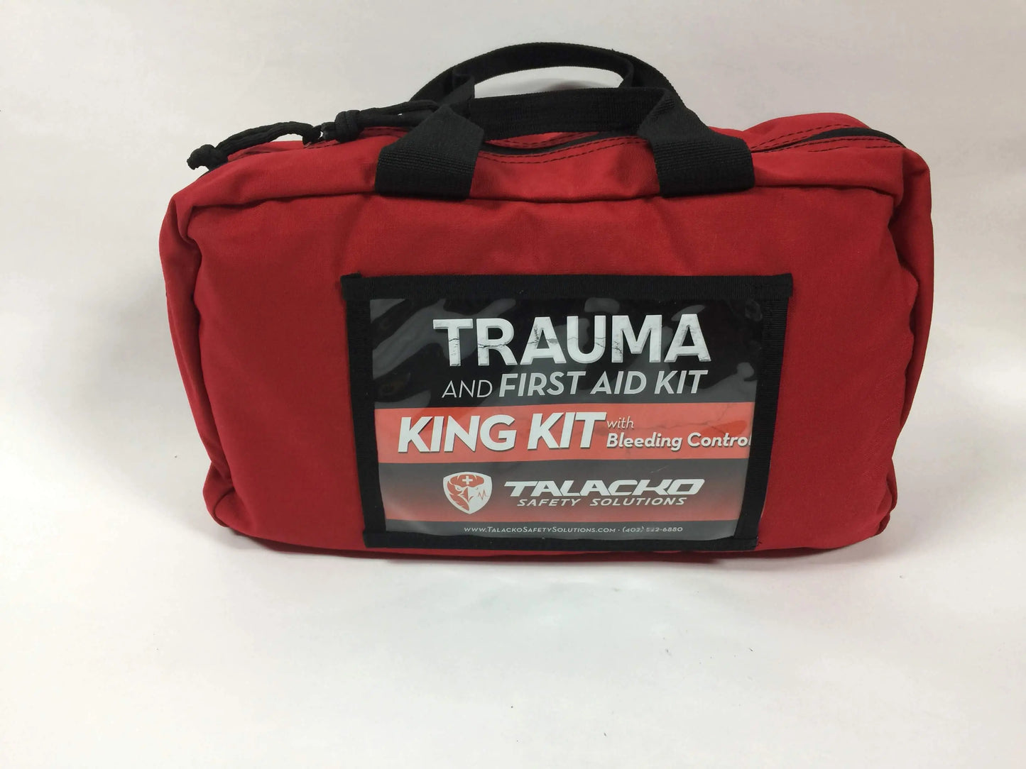 Osha/ANSI First Aid and Trauma kit that includes major bleeding control equipment