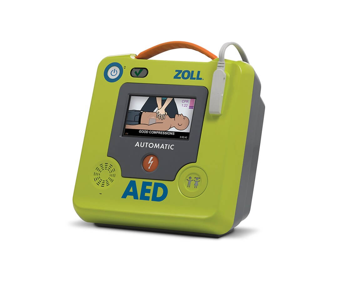 Zoll AED 3, front-angle