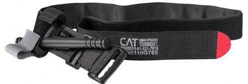 Black Combat Application Tourniquet (CAT) by North American Rescue