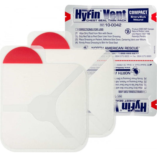 Hyfin Vented Chest Seal Twin Pack